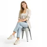 Tabouret Design Industriel - 45cm - Nouvelle Édition - Stylix image 7