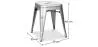 Tabouret Design Industriel - 45cm - Nouvelle Édition - Stylix image 7
