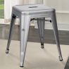 Tabouret Design Industriel - 45cm - Nouvelle Edition - Stylix image 7