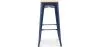 Tabouret de bar - Design industriel - Bois et acier - 76cm - Nouvelle édition - Stylix image 7