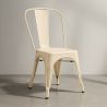Chaise de salle à manger - Design industriel - Acier - Mat - Nouvelle édition -Stylix image 7