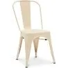 Chaise de salle à manger - Design industriel - Acier - Mat - Nouvelle édition -Stylix image 7