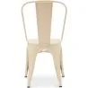 Chaise de salle à manger - Design industriel - Acier - Mat - Nouvelle édition -Stylix image 7