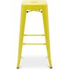 Tabouret de bar - Design industriel - 76cm - Stylix image 7