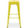 Tabouret de bar - Design industriel - 76cm - Stylix image 7