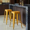 Tabouret de bar - Design industriel - 76cm - Nouvelle édition- Stylix image 7