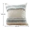 Coussin de style boho Bali - Housse et Rembourrage inclus - Kalinda image 7