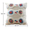 Coussin de style boho Bali - Housse et Rembourrage inclus - Sarla image 7