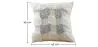Coussin de style boho Bali - Housse et Rembourrage inclus - Varouna image 7