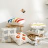 Coussin de style boho Bali - Housse et Rembourrage inclus -  Reyune image 7