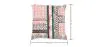 Coussin de style boho Bali - Housse et Rembourrage inclus - Cecilia image 7