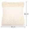 Coussin de style boho Bali - Housse et Rembourrage inclus - Mantra image 7