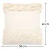 Coussin de style boho Bali - Housse et Rembourrage inclus - Mantra image 7