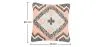 Coussin de style boho Bali - Housse et Rembourrage inclus - Prudence image 7