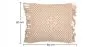 Coussin de style boho Bali - Housse et Rembourrage inclus - Sefira image 7
