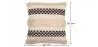 Coussin de style boho Bali - Housse et Rembourrage inclus - Daviniu image 7