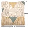 Coussin de style boho Bali - Housse et Rembourrage inclus - Precansa image 7