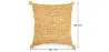 Coussin de style boho Bali - Housse et Rembourrage inclus - Carmel image 7