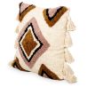 Coussin de style boho Bali - Housse et Rembourrage inclus - Aurelia image 7