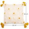 Coussin de style boho Bali - Housse et Rembourrage inclus - Isla image 7
