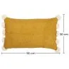 Coussin de style boho Bali - Housse et Rembourrage inclus - Effie image 7