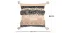 Coussin de style boho Bali - Housse et Rembourrage inclus - Amelia image 7
