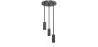 Lampe de plafond design - Lampe suspendue - 3 bras - Troy image 7