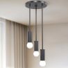 Lampe de plafond design - Lampe suspendue - 3 bras - Troy image 7