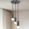 Lampe de plafond design - Lampe suspendue - 3 bras - Troy image 7