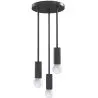 Lampe de plafond design - Lampe suspendue - 3 bras - Troy image 7