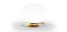 Lampe de table - Lampe de salon designer - Boule de cristal - Bale image 7