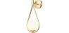 Gold Wall Lamp - Globe - Tear image 7