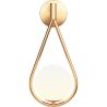 Gold Wall Lamp - Globe - Tear image 7