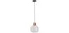 Lampe de plafond en bois et verre - Lampe suspendue design - Bumba image 7