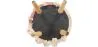 Tabouret Pouf Rond - Style Boho Bali - Batty  image 7
