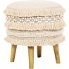 Tabouret Pouf Rond - Style Boho Bali - Jenny  image 7