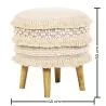 Tabouret Pouf Rond - Style Boho Bali - Jenny  image 7