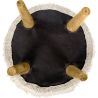 Tabouret Pouf Rond - Style Boho Bali - Debra  image 7