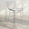 Tabouret Design Grille Métallique - Lived image 7
