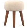 Tabouret Rond Rembourré en Tissu - Style Boho Bali - Hiwal image 7