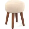Tabouret Rond Rembourré en Tissu - Style Boho Bali - Hiwal image 7
