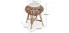 Tabouret de bar en rotin - Style Boho Bali - Lera image 7