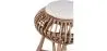 Tabouret de bar en rotin - Style Boho Bali - Lera image 7