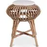 Tabouret de bar en rotin - Style Boho Bali - Lera image 7