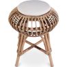 Tabouret de bar en rotin - Style Boho Bali - Lera image 7