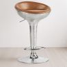 Tabouret rond en métal - style aviateur - 90 cm - Aviator image 7