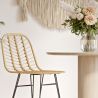 Tabouret de bar en rotin - Style Boho Bali - Tray image 7