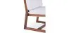 Chaise longue en bois - Chaise design style Boho Bali - Glan image 7