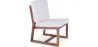 Chaise longue en bois - Chaise design style Boho Bali - Glan image 7