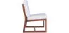 Chaise longue en bois - Chaise design style Boho Bali - Glan image 7